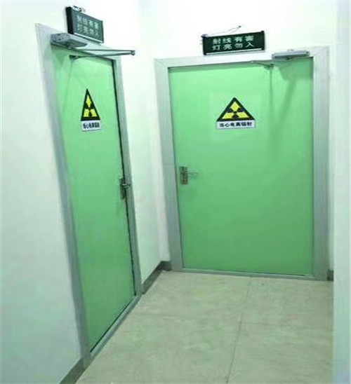 青海厂家定制防 辐射铅门 CT室铅门 放射科射线防护施工